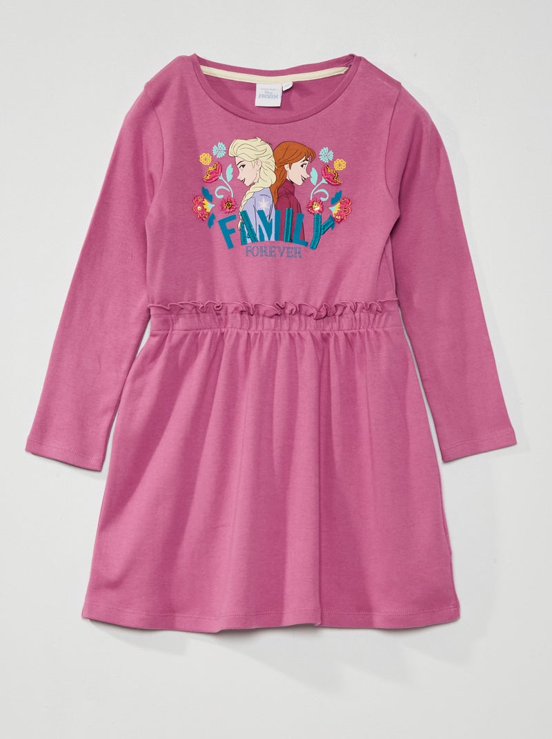 Vestido de punto 'Frozen' 'Disney' PURPURA - Kiabi