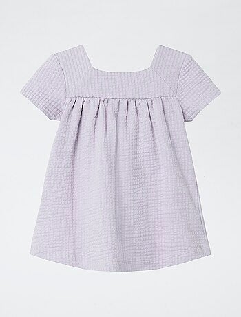 Vestido de punto gofrado 'Guppy'