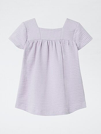 Vestido de punto gofrado 'Guppy'