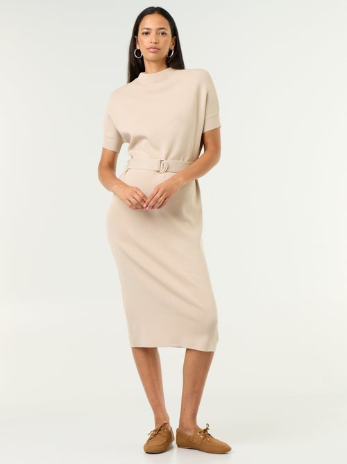 Vestido de punto grueso - Kiabi Vestido de punto grueso - Kiabi