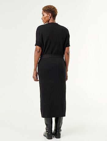Vestido de punto grueso