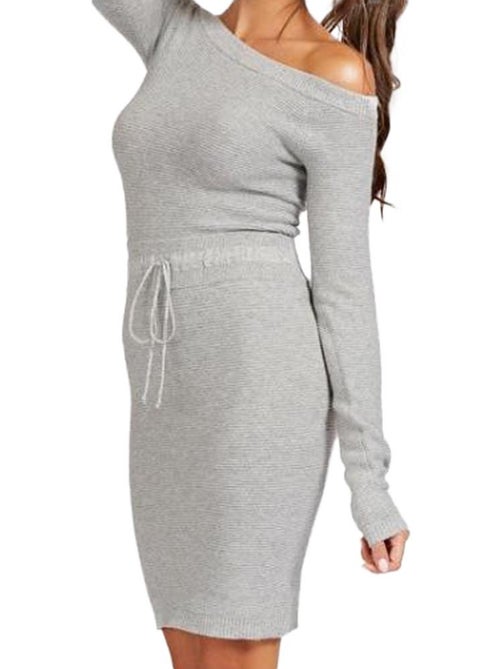 Vestido de Punto Guess para Mujer - Kiabi Vestido de Punto Guess para Mujer - Kiabi