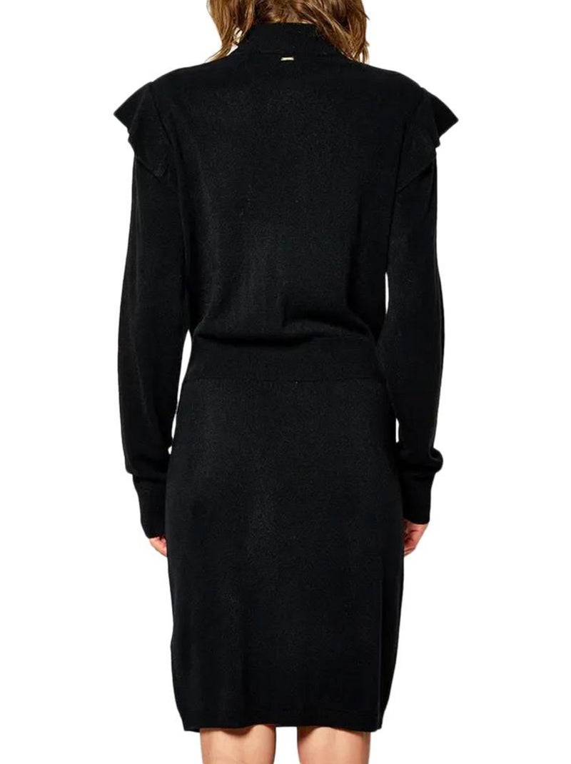 Vestido de Punto Kaporal para Mujer Negro - Kiabi