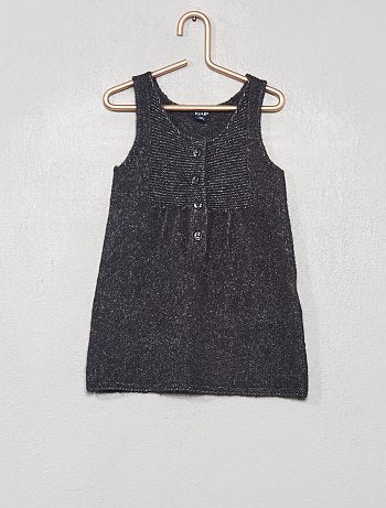 Vestido de punto + leotardos - Kiabi