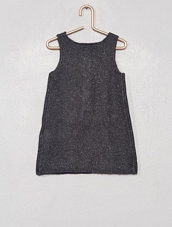 Vestido de punto + leotardos - Kiabi