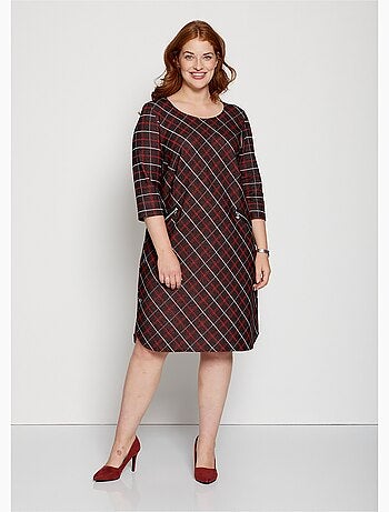 Vestido de punto liso o jacquard - Afibel