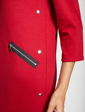 Vestido de punto liso o jacquard - Afibel