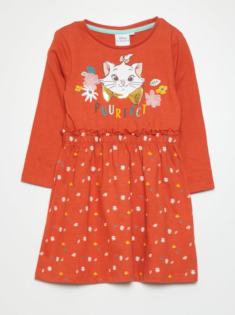Vestido de punto 'Marie' de 'Los Aristogatos' ROJO - Kiabi