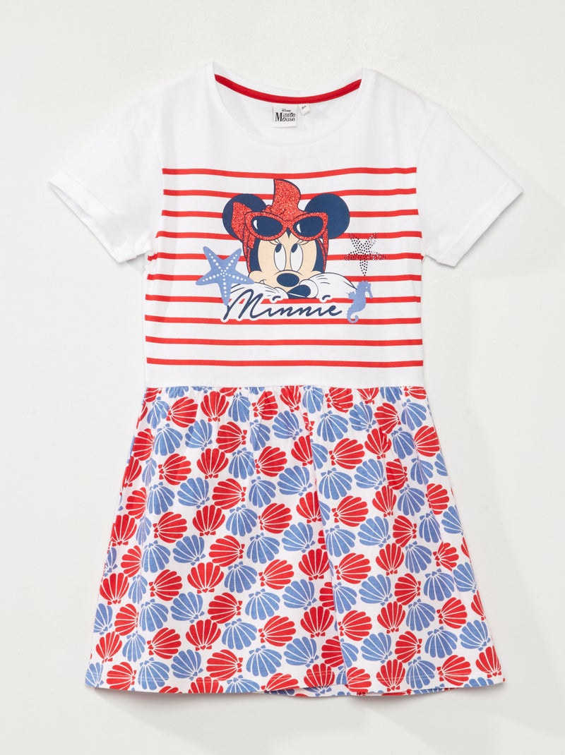 Vestido de punto 'Minnie' rojo - Kiabi