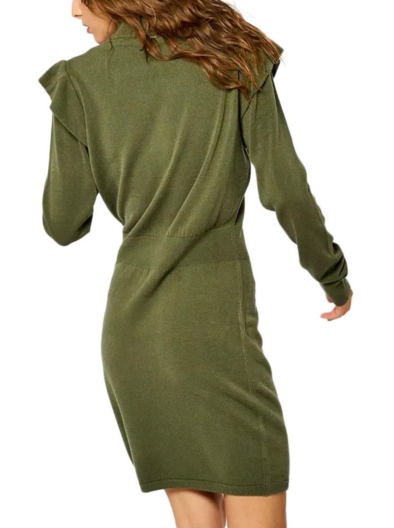 Vestido de Punto para Mujer Kaporal Verde caqui claro - Kiabi