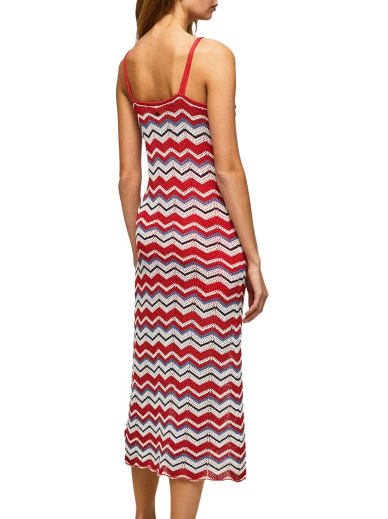 Vestido de Punto para Mujer Pepe Jeans Rojo - Kiabi