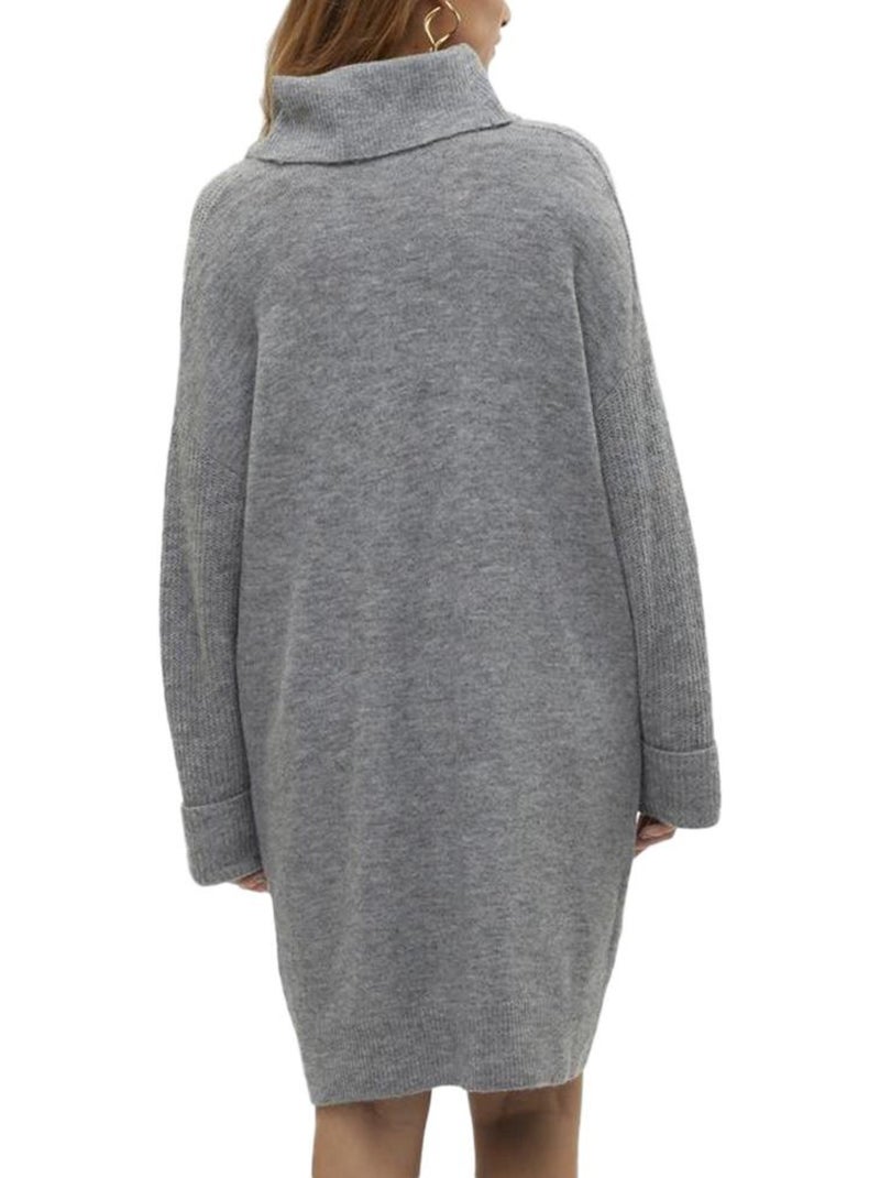 Vestido de Punto para Mujer Vero Moda Gris plateado - Kiabi