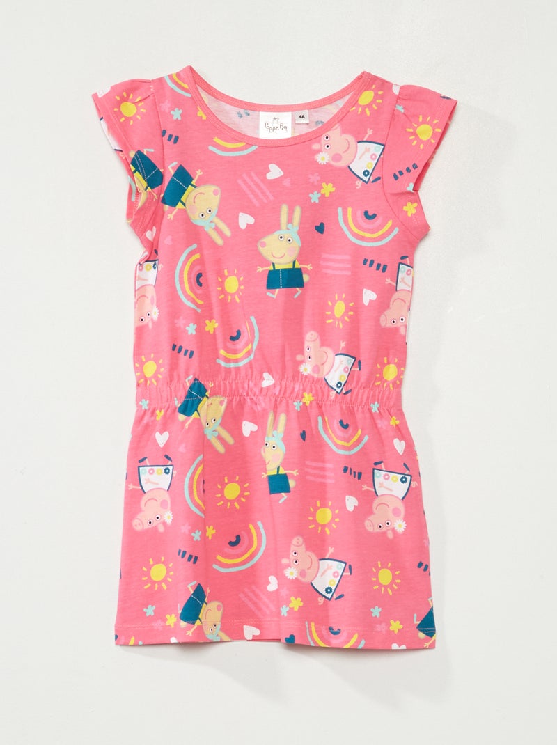 Vestido de punto 'Peppa Pig' rosa - Kiabi