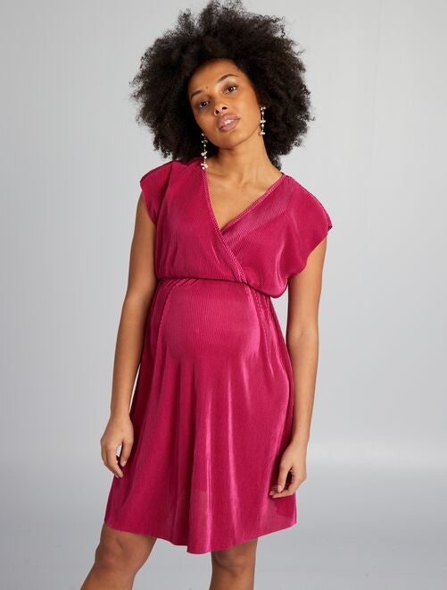Vestido-camisa comprido 'Vero Moda Curve' - ROSA - Kiabi - 35.00€