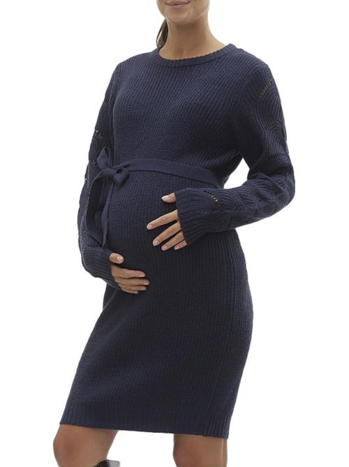 Vestido de Punto Premamá Mamalicious - Kiabi Vestido de Punto Premamá Mamalicious - Kiabi