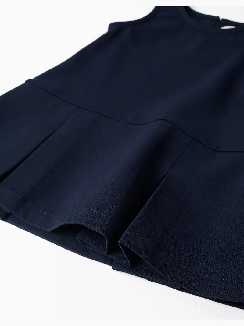 Vestido de punto Roma sin mangas Azul oscuro - Kiabi