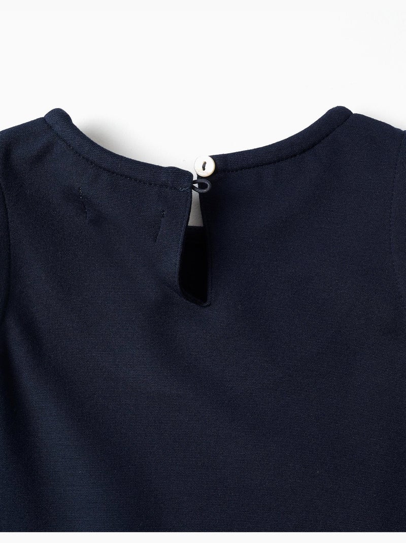Vestido de punto Roma sin mangas Azul oscuro - Kiabi