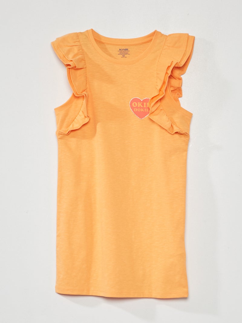 Vestido Midi Entallado Sin Mangas Rojo Desigual - Mujer | Place