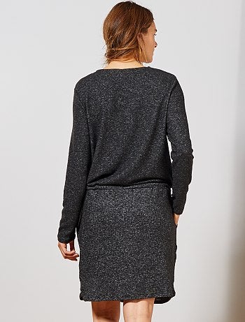 Vestido de punto suave - Kiabi