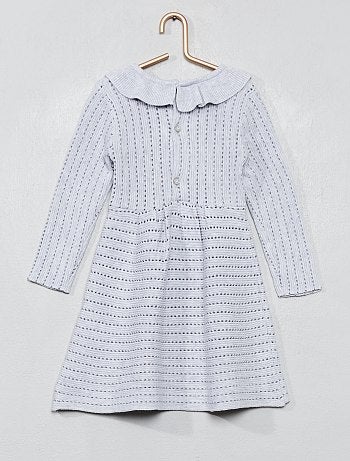 Vestido de punto tricotado - Kiabi