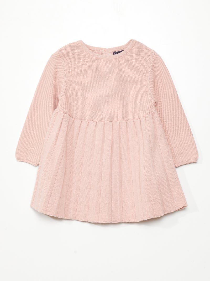 Vestido de punto tricotado PURPURA - Kiabi