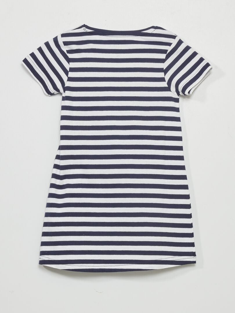 Vestido de punto 'unicornio' AZUL - Kiabi