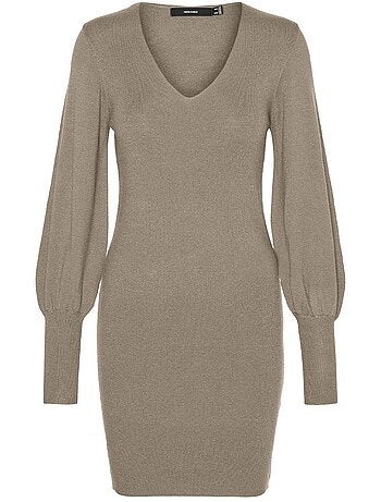 Vestido de Punto Vero Moda para Mujer