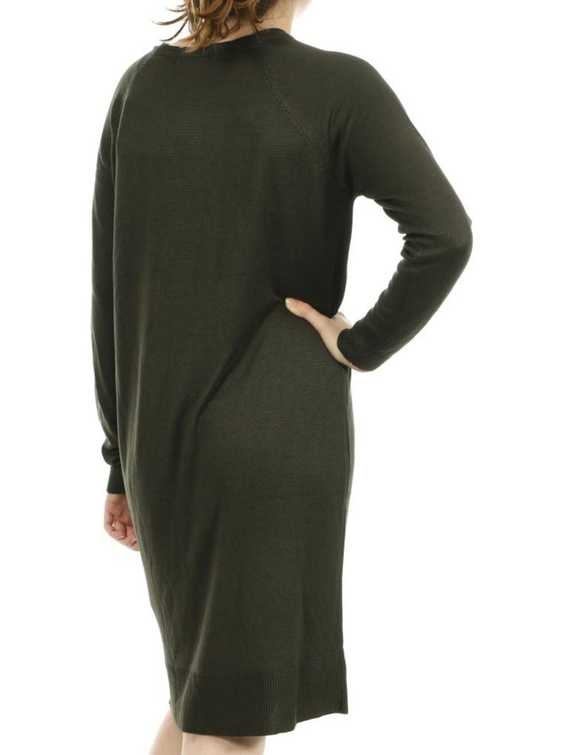 Vestido de Punto Vero Moda para Mujer Verde caqui claro - Kiabi