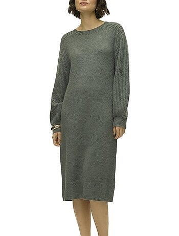 Vestido de Punto Vero Moda para Mujer