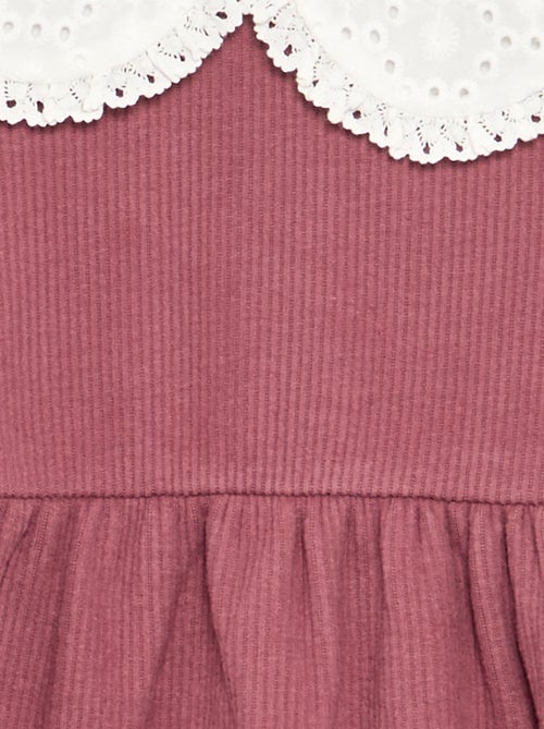 Vestido de punto y manga larga - Kiabi Vestido de punto y manga larga - Kiabi