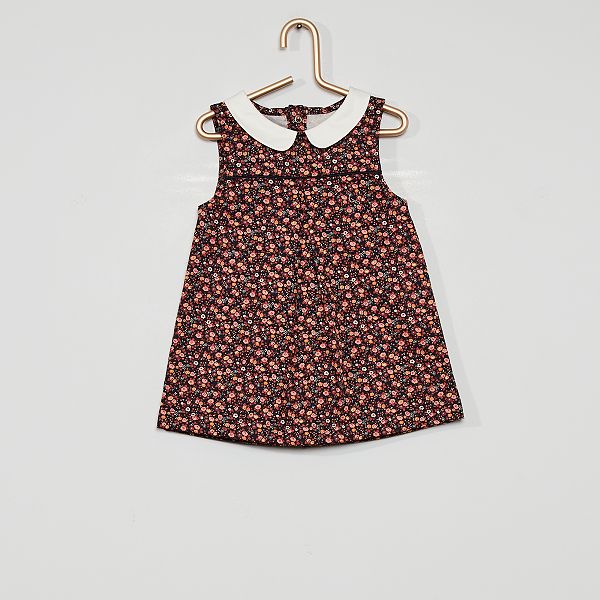 Vestido De Raso Eco Concepcion Bebe Nina Rojo Kiabi 6 00