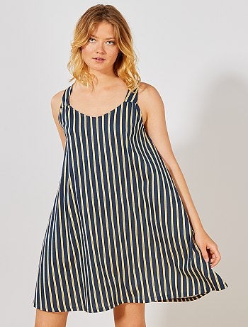 Vestido de tirantes - Kiabi