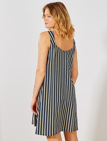 Vestido de tirantes - Kiabi