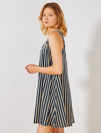 Vestido de tirantes - Kiabi