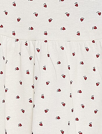 Vestido de tirantes con estampado
