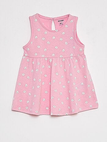 Vestido de tirantes con estampado