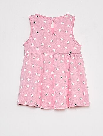 Vestido de tirantes con estampado