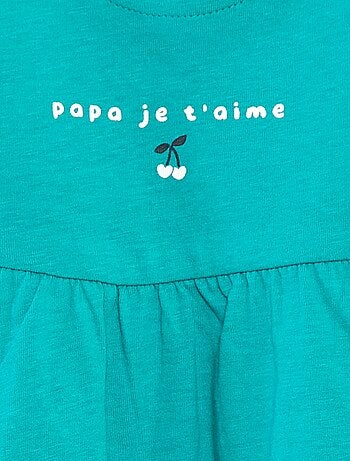 Vestido de tirantes con estampado