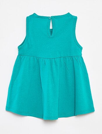 Vestido de tirantes con estampado
