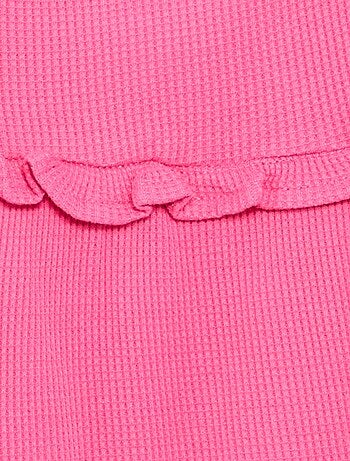 Vestido de tirantes de nido de abeja