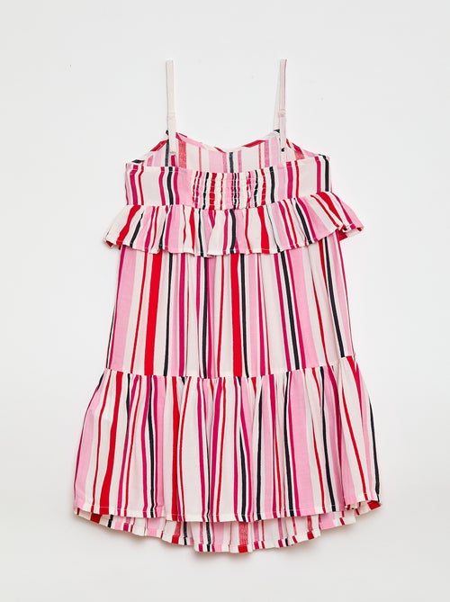 Vestido de tirantes finos - Kiabi