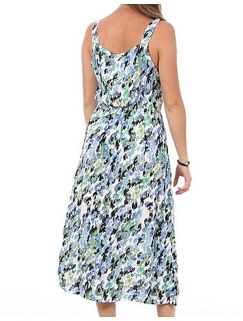 Vestido de Tirantes Vero Moda con Estampado Floral para Mujer