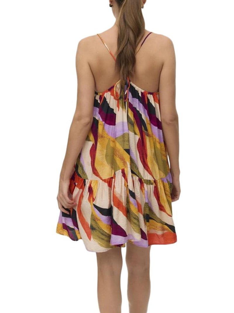 Vestido de Tirantes Vero Moda para Mujer Multicolor - Kiabi