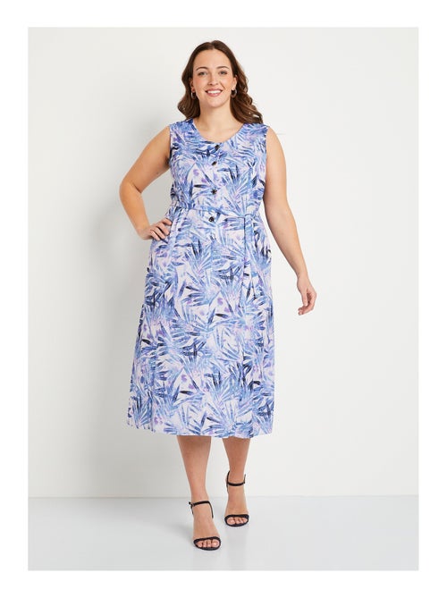 Vestido de verano estampado - Afibel - Kiabi