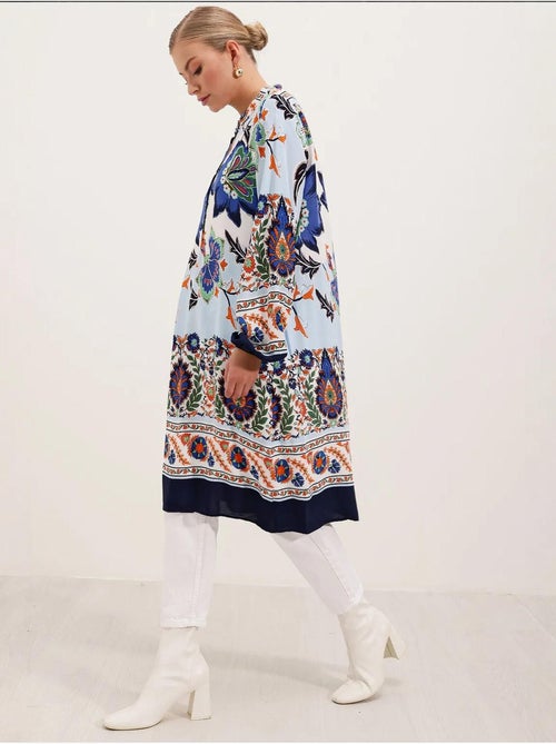 Vestido de viscosa estampado bdart - Kiabi Vestido de viscosa estampado bdart - Kiabi