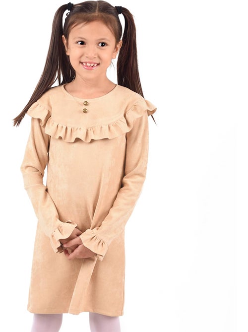 Vestido Disfraz India Niña | Antelina Beige - Kiabi