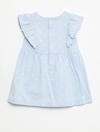 Vestido 'Disney' con volantes en algodón ligero