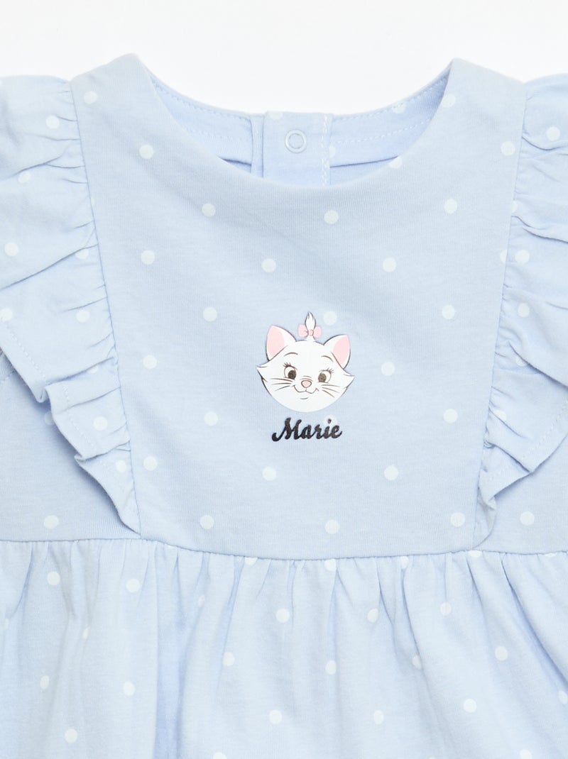 Vestido 'Disney' con volantes en algodón ligero Lila - Kiabi