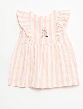Vestido 'Disney' con volantes en algodón ligero