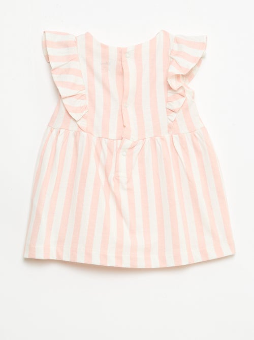 Vestido 'Disney' con volantes en algodón ligero - Kiabi